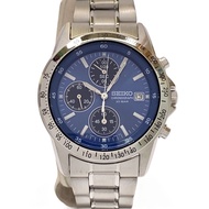 SEIKO mens watches quartz wrist watch analogues stainless BLK SLV SS 7t92-0dw0 Direct from Japan Sec