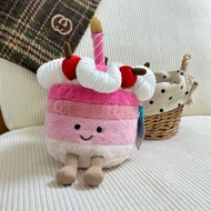 Jellycat Amuseable Birthday Cake Plush (Pink)