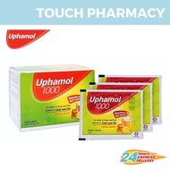 UPHAMOL 1000mg Cold/Flu Honey Lemon Sachet 5G