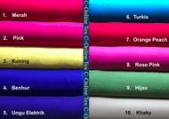 RAYON POLOS/ Rayon KAHATEX/ Kain Rayon/ Rayon murah// kain adem/ Rayon