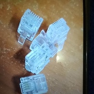 RG 11 RJ 11 MODULAR TELEPHONE CONNECTOR 4 PIN RETAIL UNIT