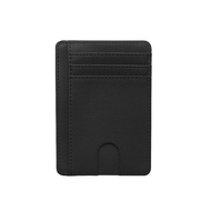 Slim Blocking Leather Wallet Credit ID Card Holder Purse Money Case Cover Anti Theft For Men Women M