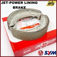 [100% ORI] JET POWER BRAKE SHOE BREK LINING 4312B-M9B-0000 100% ORIGINAL SYM