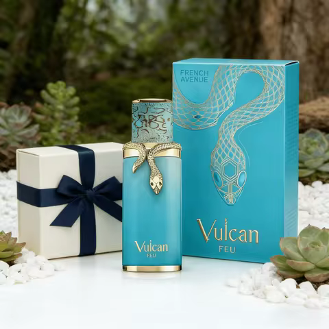 Fragrance World French Avenue Vulcan Collection 100ml French Perfume Men's Cologne Vulcan Feu