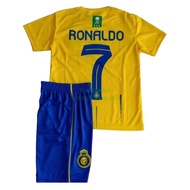 Latest!!! Ronaldo's New VIRAL CLUB Children's Football JERSEY/RONALDO AL NASSR 2023 Ball JERSEY