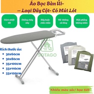 Easy to Use High Temperature Insulated 100% Cotton Felt Ironing Board Cover. Available in many sizes