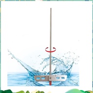 Wine Beer Deaerator Agitator 17.5 Inch Stainless Steel 316 Drilled Agitator Rod, Winemaking, Brewing