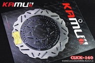จานจานดิสก์click160 KAMUI จานหน้า 245-256 มิล.Power-Slot V.1 2-Tone
