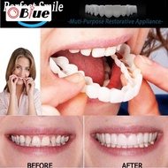 gigi palsu sarung original gigi palsu tooth cover gigi kosmetik snapon smile 1 Pcs Smile Denture Fit Flex Cosmetic Teeth Comfortable Veneer Cover