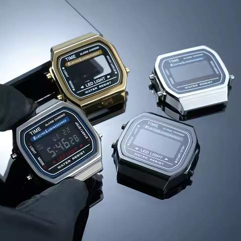 A168 Upgrade Stainless Steel Case bezel Mod Kit for Casio 3298 A168WA Watch High Quality Solid Metal