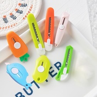 Cute Cartoon Knife Mini Paper Cutter Parcel Cutter Art Knife Stationary School Supplies