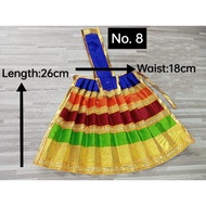 Handmade Pavadai for Amman/Durga goddess for pooja/seeru set (NO. 8 & NO. 9)