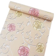 Wallpaper Sticker 45cm x 10m - Bumpy Rose
