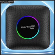 【New Arrival】 Wireless Carplay Android Auto AI กล่องทีวีบลูทูธสมาร์ทกล่อง Android 13.0 อะแดปเตอร์ไร้