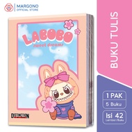 Boxy B5 Cute Labobo Large Notebook 42 Sheets - 5 School Books