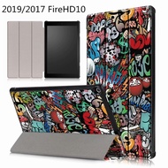 2019 Amazon Kindle fire HD10 Tablet PC Protective Case 2017 Seventh Generation Leather Case 9th Gene