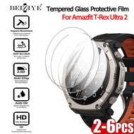 Beiziye Tempered Glass for Amazfit T-Rex Ultra 2 Smart Watch Screen Protector Film