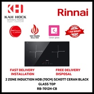 RB-7012H-CB 70CM 2 ZONE SCHOTT CERAN GLASS INDUCTION HOB - 1 YEAR MANUFACTURER WARRANTY + FREE DEL