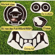 R15v4 R15M sticker / R15 triple sticker / Lock sticker / R15M / R15v4 watch sticker