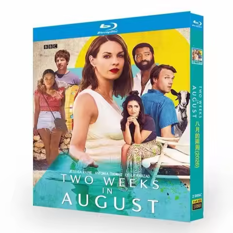 Two Weeks In August (2026) BBC Romantic Comedy Drama TV Series Blu-ray 2-Disc All Region Box Set HD 