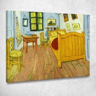 The Bedroom In Arles Vincent van Gogh vvg23 Canvas Print