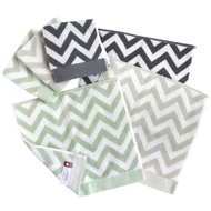 SLOW Certified Imabari Cotton Face Towel Set by hiorie - 3 Pieces, Made in Japan, Highly Absorbent, 