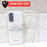 Case REDMI NOTE 11 – TPU HD 2MM XIAOMI REDMI NOTE 11 REDMI NOTE 11 PRO