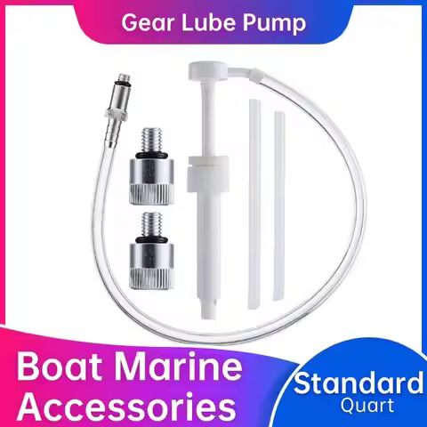Gear Lube Pump Marine Lower Unit Gear Oil Pump for Standard Quart Bottles Fits All Mercury Outboard 