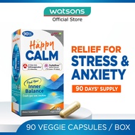 LABO NUTRITION Happy CALM Dietary Supplement Veggie Capsule 90s