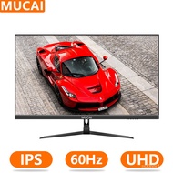 MUCAI 32 Inch PC IPS 4K Monitor UHD LED Display 60Hz Desktop Gaming Computer Screen HDMI-compatible/DP/Audio 3840*2160