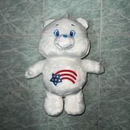 全新 特大50cm 日本景品 Care Bears 閃亮 毛公仔 SK Japan Carebear bear 彩虹熊熊 愛心熊 易怒熊 Popmart 吊飾 掛飾 掛件 景品 冒險樂園 Namco 