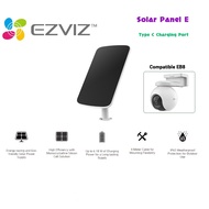 EZVIZ Solar Charging Panel - E ( TYPE C ) Compatible with EB8 4G 3MP Battery Powered Wireless Camera