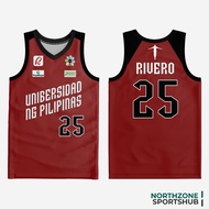 UP Fighting Maroons UAAP Jersy University of the Philippines Full Sublimated Basketball Jersey (TOP)