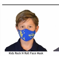 [Original] HRC Hard Rock Cafe | Rock N Roll Kids Masks Blue | Mask Made in USA