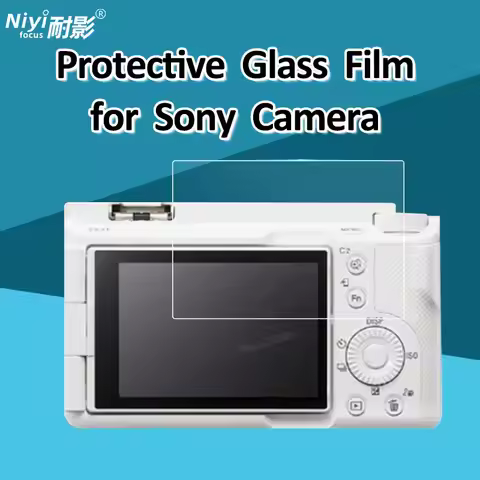 2x Camera Glass Film for Sony Camera ZVE1 ZV1 A6400 A6600 A7C A7M3 A7R4 A7S FX3 A7RIV ZVE10 Protecti