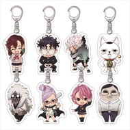 Dandadan Acrylic Keychain Momo Ayase Ken Takakura