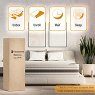 Air Mattresses 9" Twin a Box Made in USA Firm Mattress Hybrid Mattress Cool Improved Airw with to Ed