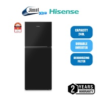 Hisense 240L Refrigerator Inverter Multi-Air Flow Deodorizing Filter 2-Door Fridge RT286N4ABN
