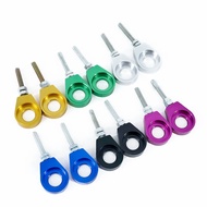 ❀Blue Gold  Black Silver Red  Purple  Green 12mm/15mm M6 Chain Adjuster Bolts Tensioner PIT PRO ✌☺