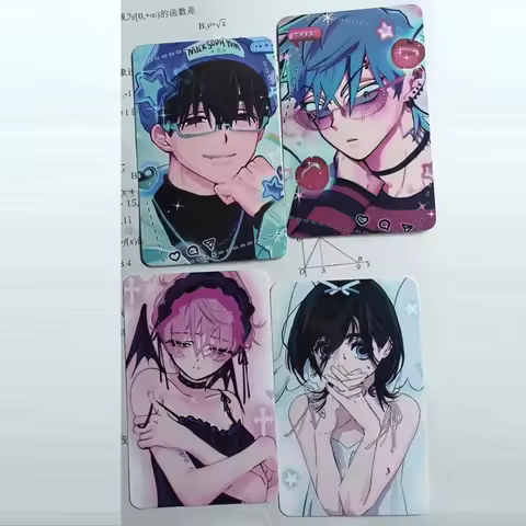 4Pcs/Pack High Guality Alien Stage TV Merch Fans Collection Character Cards Ivan Till Sua Mizi Valen