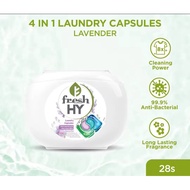 Fresh Hy 4 In 1 Laundry Capsules/ Laundry Detergent