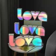 Led Light Box LOVE Letter Light Proposal Confession Holiday Gift English Letter Decoration Night Lig