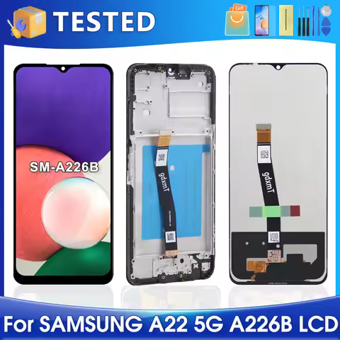 6.6''A22 5G For Samsung A226B A226B/DS A226BR A226BR/N A226L SC-56B LCD Display Touch Screen Digitiz