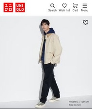 Uniqlo regular fit 卡其褲 海軍藍 navy 全新未拆