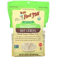 Bob's Red Mill, Organic Creamy Buckwheat Hot Cereal, Whole Grain, 18 oz (510 g)