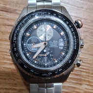 Jam tangan chronograph pria Alba ym62-x244 (Bekas)
