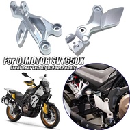 Motorcycle Original Front Rear Left Right Foot Pedals Footrest Gear Shift Brake Pedal For QJMOTOR SV