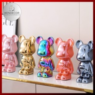 Bearbrick Bear Heart-Shaped bearbrick, bearbrick Statue With Many Beautiful Colors, bearbrick Powder Coated Ceramic Material