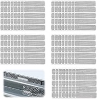 Pack of 200 Fly Screen Repair Set, Durable Fibreglass Repair Kit, Waterproof Tape for Fly Screens, f