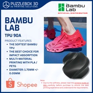 Bambu Lab TPU 90A 3D Printing Filament Excellent Abrasion Wear Resistance & Strong Impact Resistance